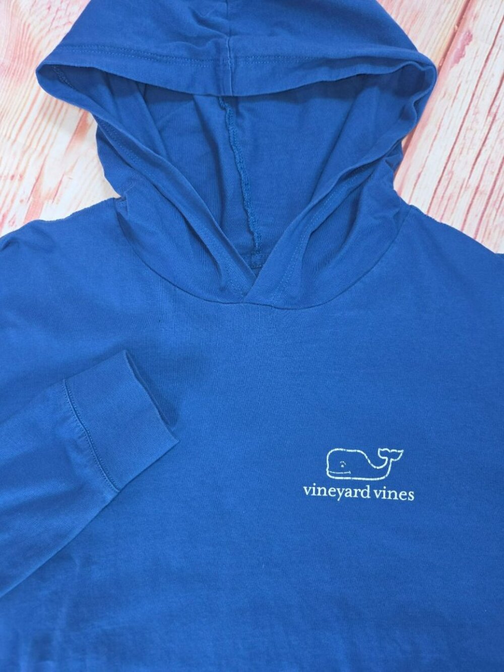 Vineyard Vines Mens Blue Lightweight Hoodie Medium